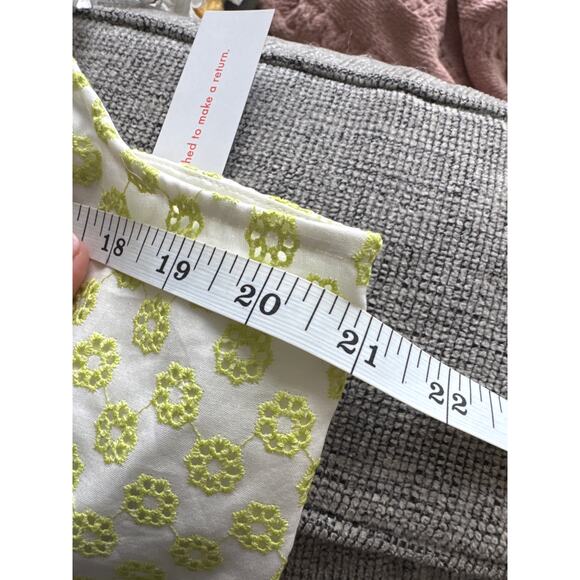 Modcloth Darling For The Prairie Sleeveless Peplum Tank Top White Women's XL NWT - Picture 10 of 12